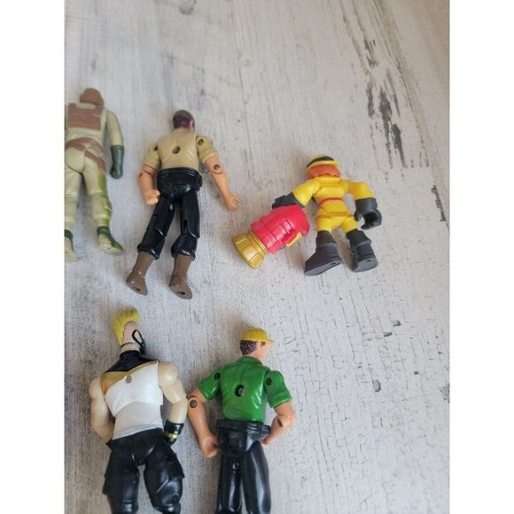 Firefighter biker action figure mow hawk toy figure set job - Picture 11 of 12